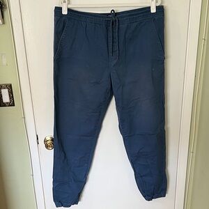 Chaps Navy Jogger Pants